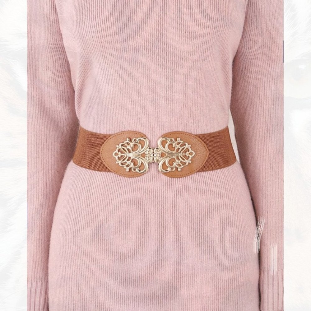 New Metal Decor Corset Belt 171